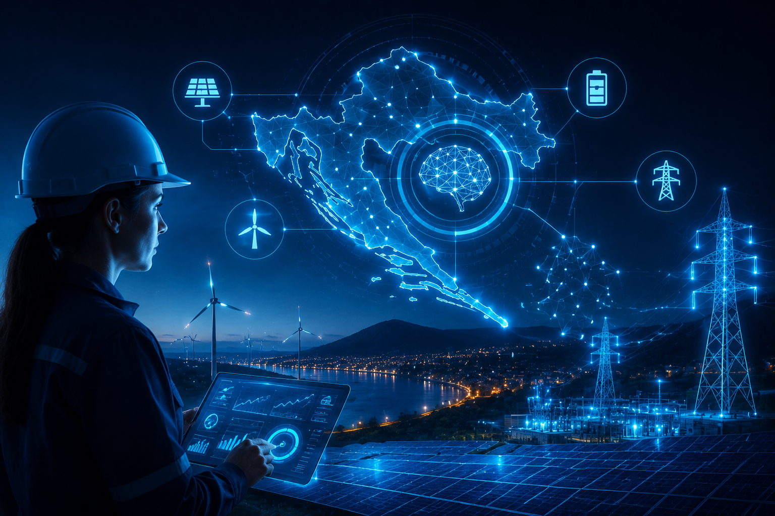 AI i energetika u Hrvatskoj: pametne mreže i obnovljivi izvori